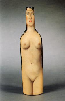 雷內 馬格裡特 女人(瓶子)
